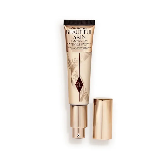 Charlotte Tilbury Softening Essence Liquid Foundation Beauty Skin Radiant Concealer Natural Hydrating Airbrush Flawless Finish