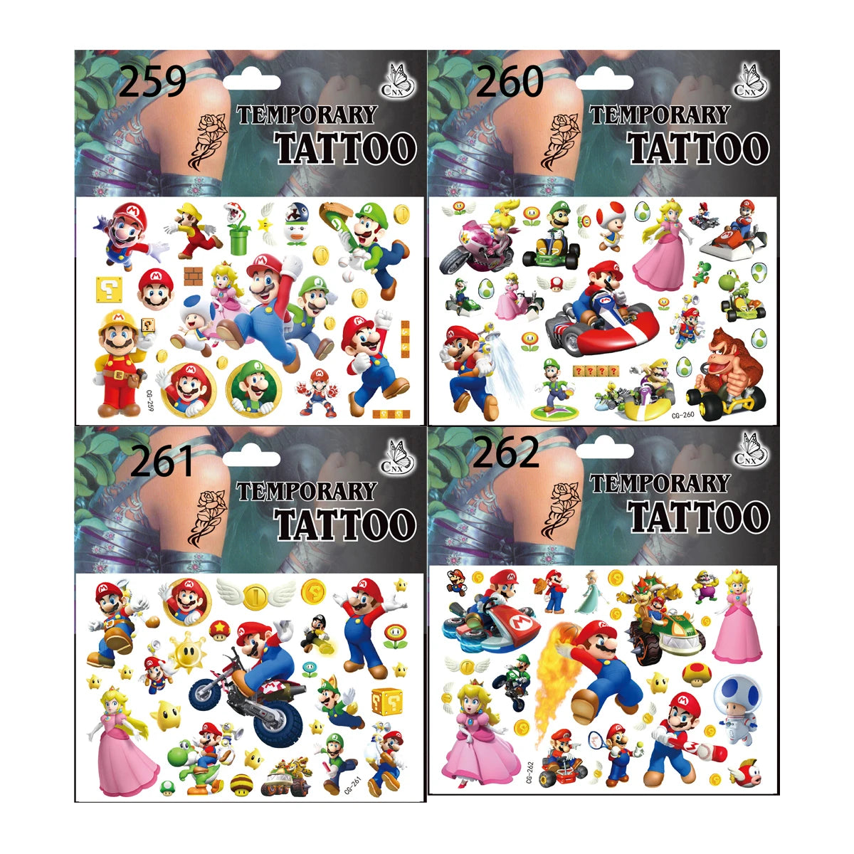 Super Mario Bros Party Supplies Kids Birthday Decoration Foil Balloons Keychain Straws Stamps Head Party Favors Christmas Theme