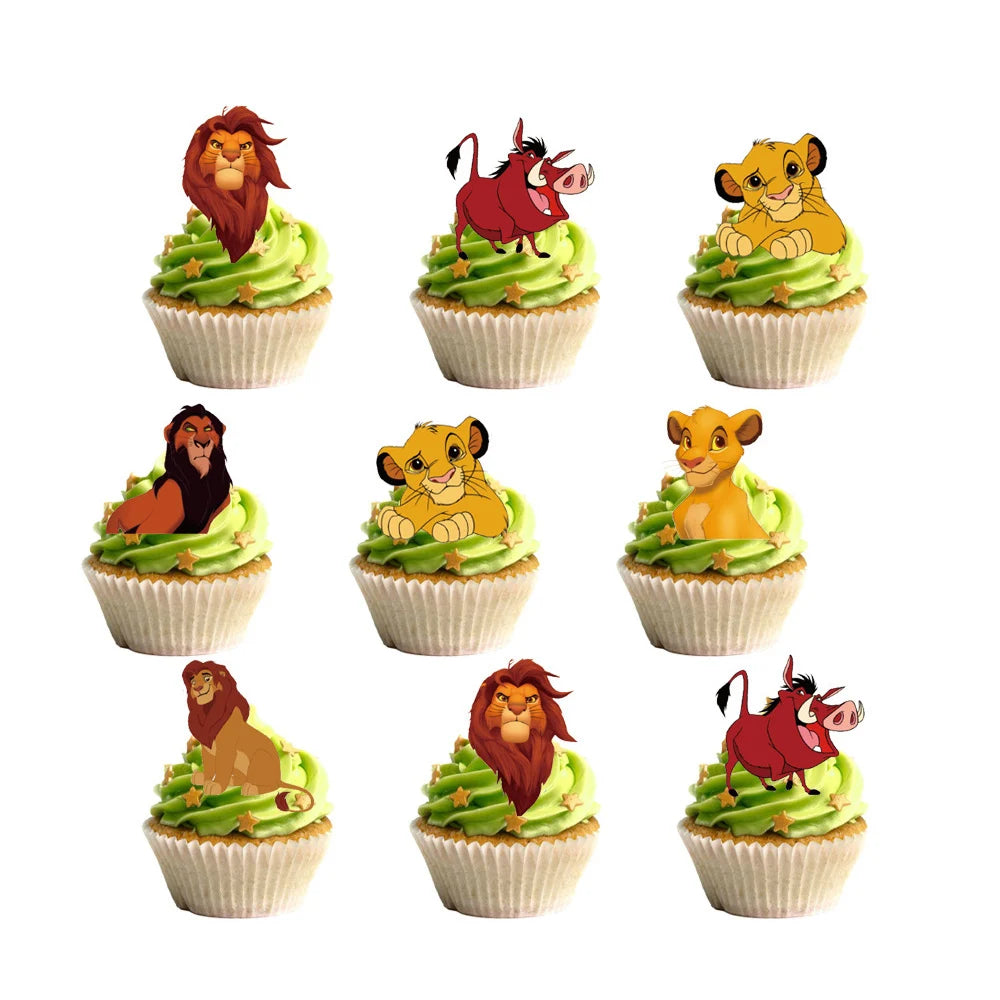 Disney The Lion King Birthday Party Decoration New Plates Cups Napinks Tablecloth King Lion Birthday Balloon Party Favor Balloon