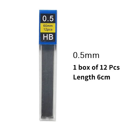 Professional Metal Mechanical Pencil for Sketching 0.3/0.5/0.7/0.9/1.3/2.0/3.0mm