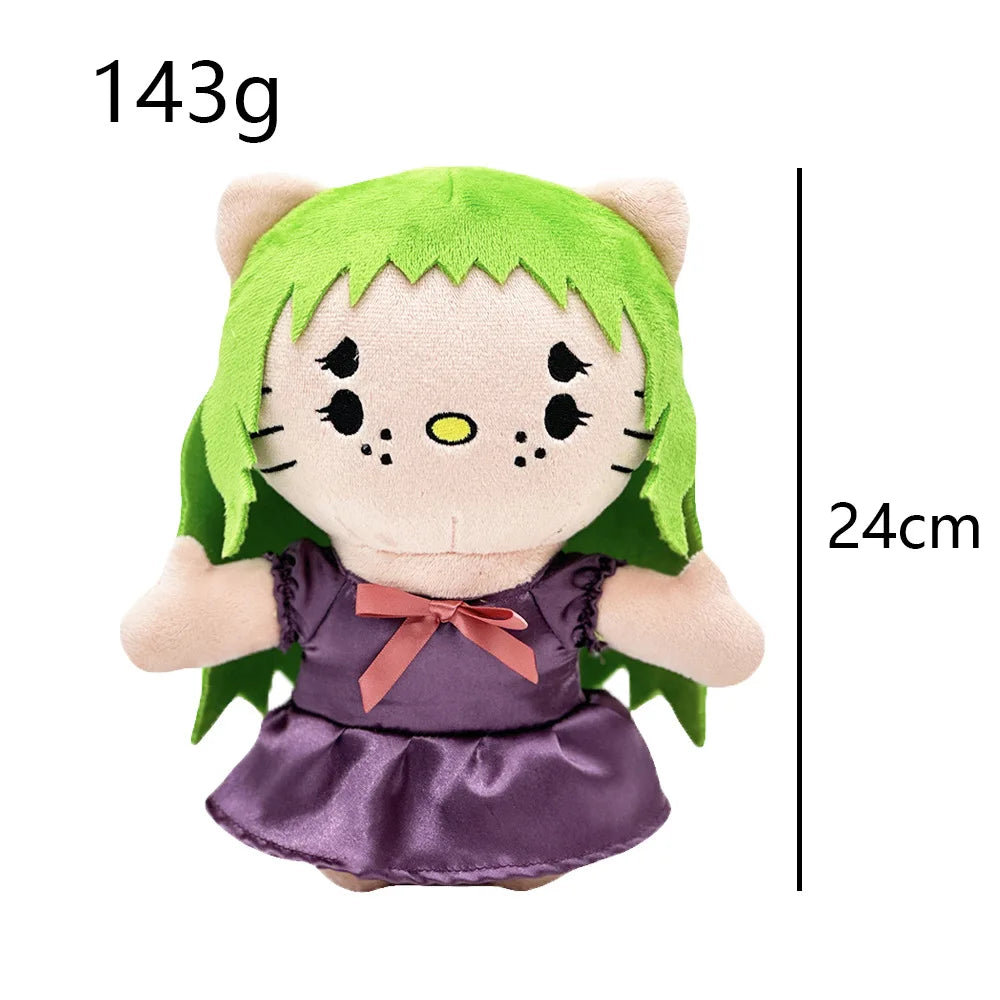 New Hello Kitty Ken Carson Rapper Trippie Taylors Plush Toy Doll with Clothes Stuffed Soft Plush Toys Fans Collect Gifts