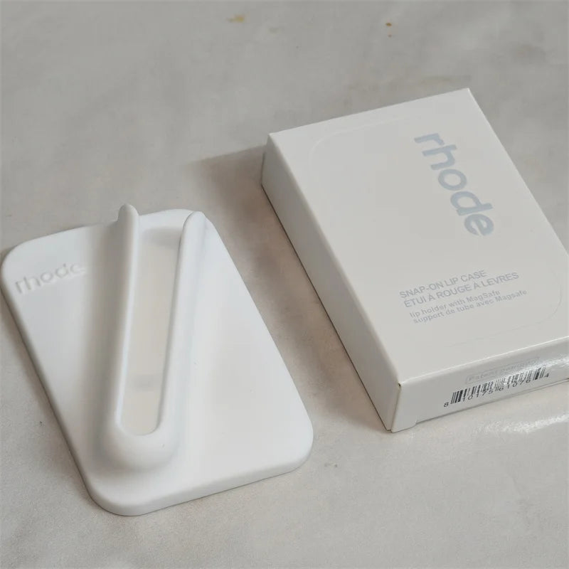 Rho Magnetic SNAP-ON LIP CASE For with MagSafe Case for iPhone 17 Air 16 15 14 13 12 11 Pro Max Lip Gloss Holder Phone Cases