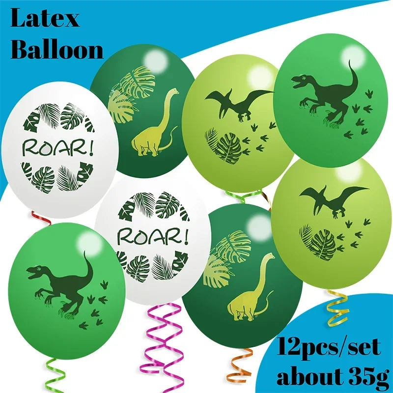 Disney Jurassic dinosaurs Party Supplies Tableware Set Cup Plates Napkins For Kids Birthday Decoration Boys and GirlsBaby Shower
