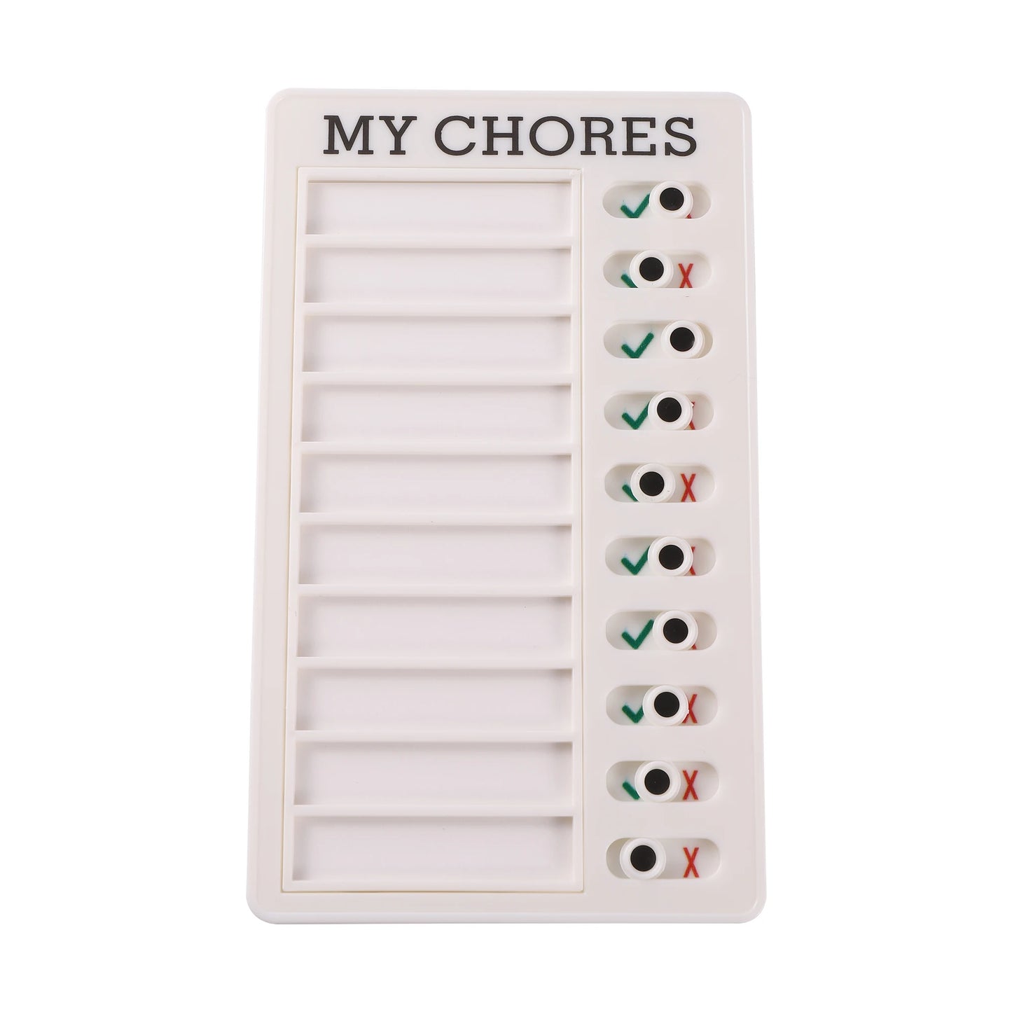 Reusable My Chores Checklist Task Board Daily Schedule Planner Memo Chore Chart Kid Responsibility Behavior Self Discipline Card