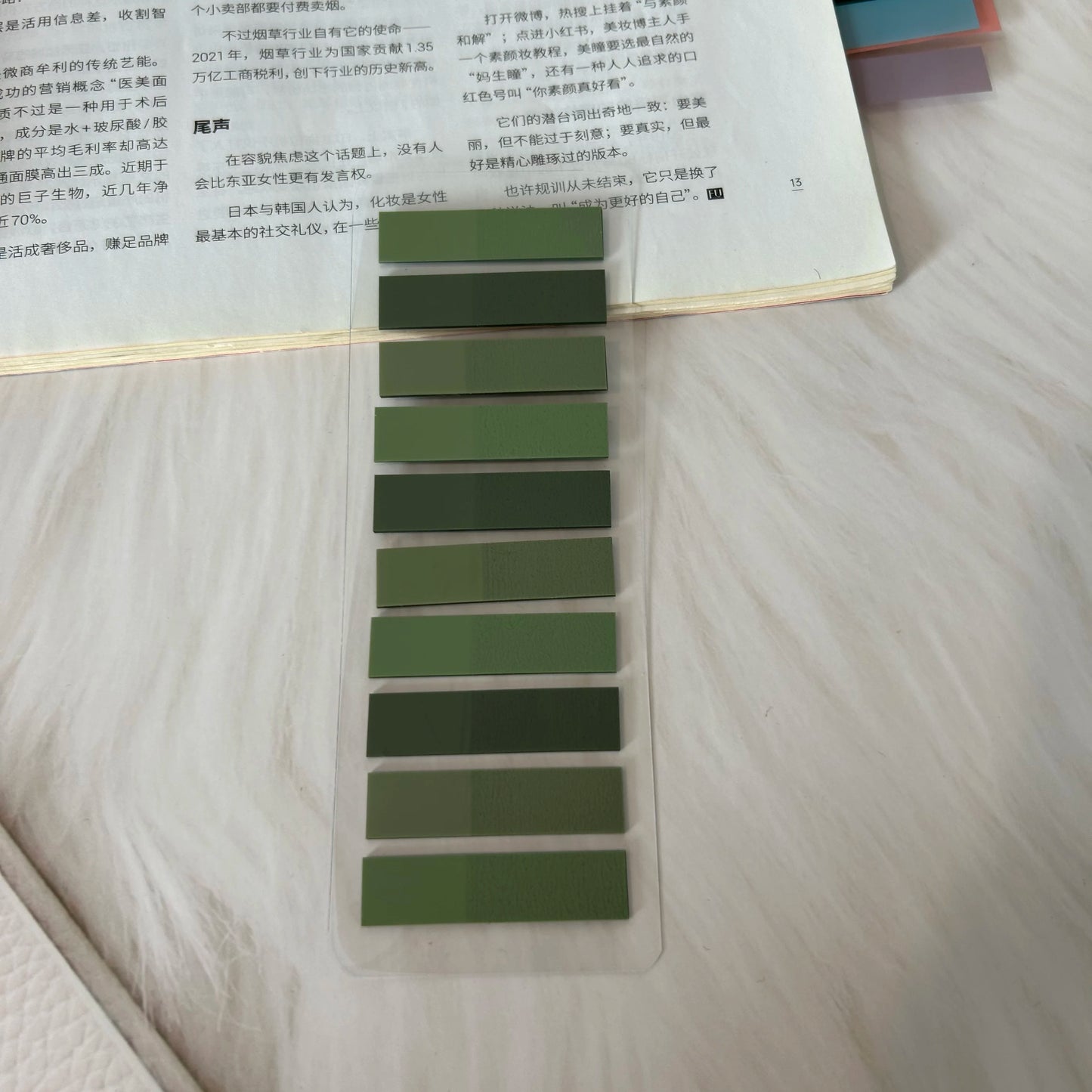 4800-200Sheets Transparent Note Book Tabs Index Creative Memo Pads Sticky SchoolOffice Stationery Self-Adhesive Stickers