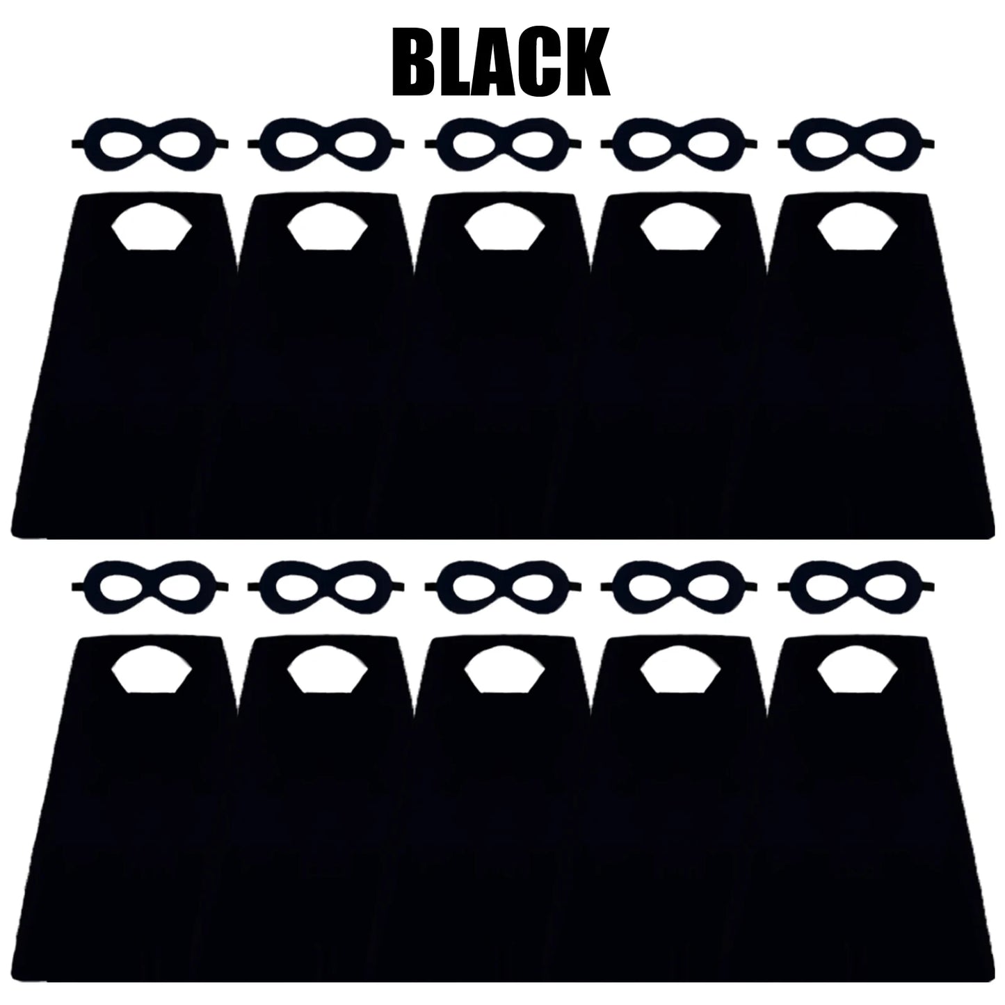 6-48PCS Superhero Capes and Masks for Boys Girls Birthday Party Favor Kids Role Playing Halloween Costumes SuperHero Party Favor