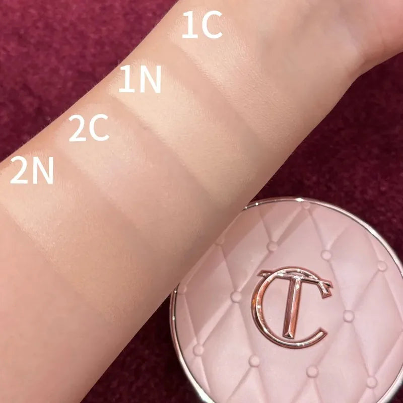 Charlotte Tilbury Liquid Foundation Cushion Foundation Setting Spray Pressed Powder Love 2 Color Powder Blusher Eyeshadow Rouge