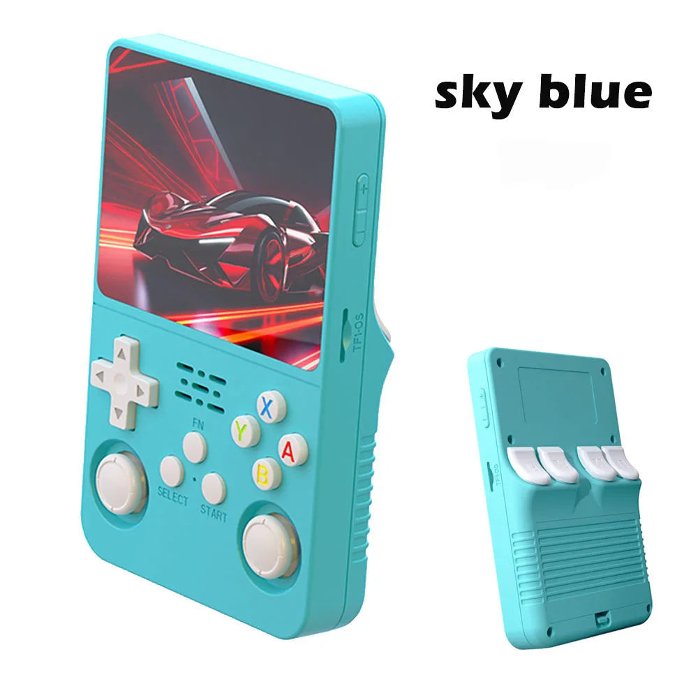 R36S Retro Handheld Video Game Console ARKOS System 3.5 Inch IPS Screen Classic Portable Pocket Video Player 128G Games Boy Gift