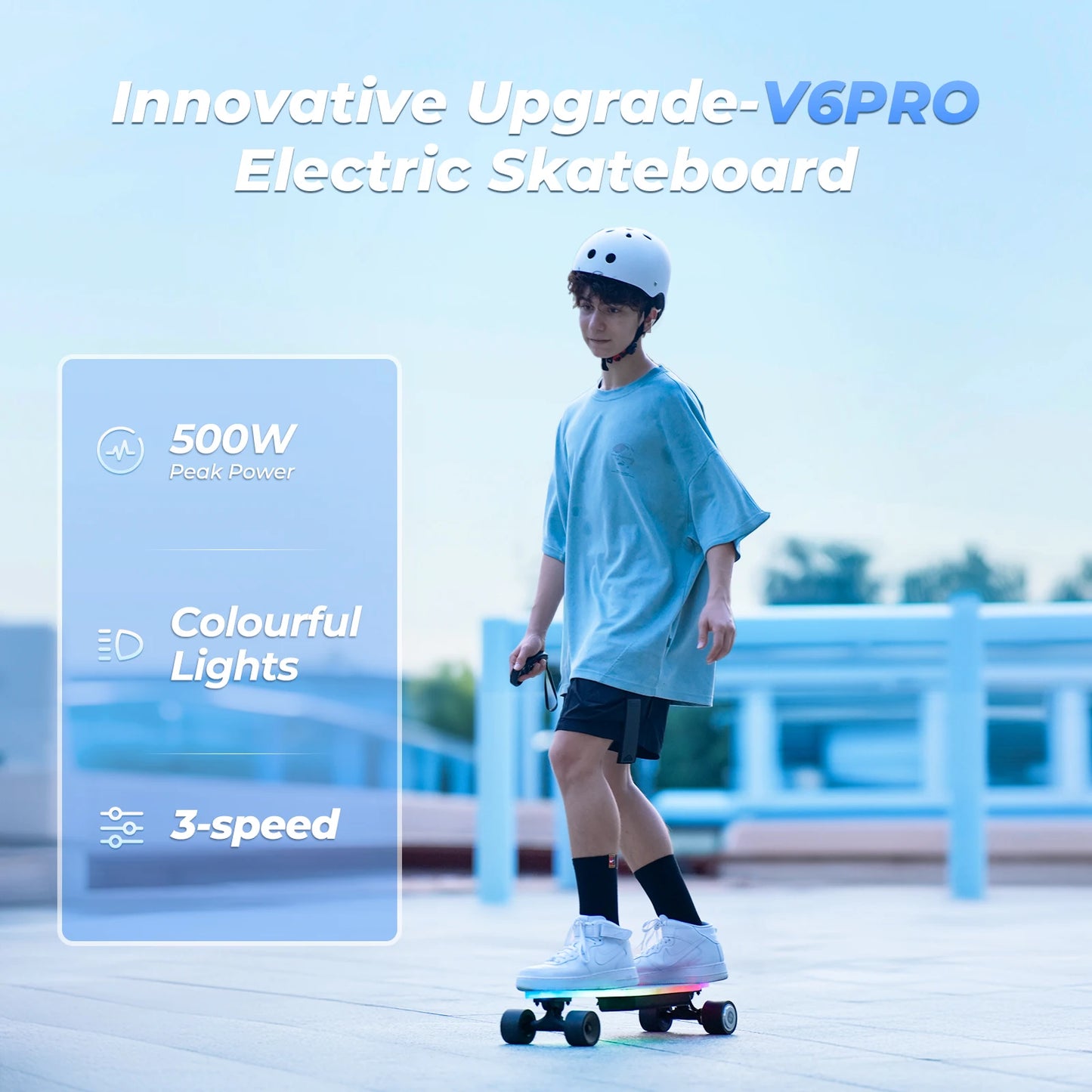 Remote Control Four-Wheel Electric Scooter For Adults 500W Motor Top Speed 19Mph Max Range 15Miles 25.2V 24.5AH Load 264Ibs