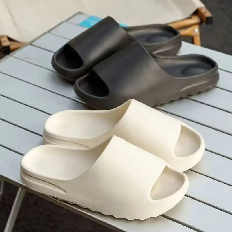 Coconut Slippers Feel like Stepping on Shit Thick-soled Sandals Summer New Non-slip Wearing Sandals