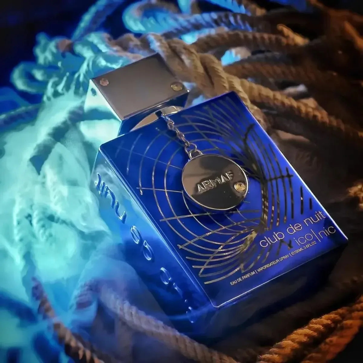 Club De Nuit Blue Iconic for Men 105ml Eau De Parfum Fresh Woody Spicy Long Lasting Scent Patchouli Premium Perfume Modern Man