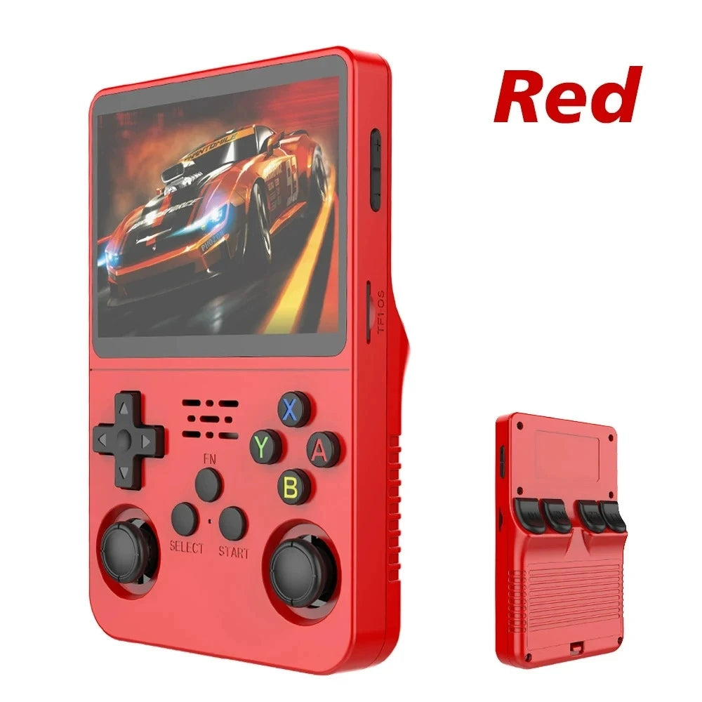 R36S Retro Handheld Video Game Console ARKOS System 3.5 Inch IPS Screen Classic Portable Pocket Video Player 128G Games Boy Gift