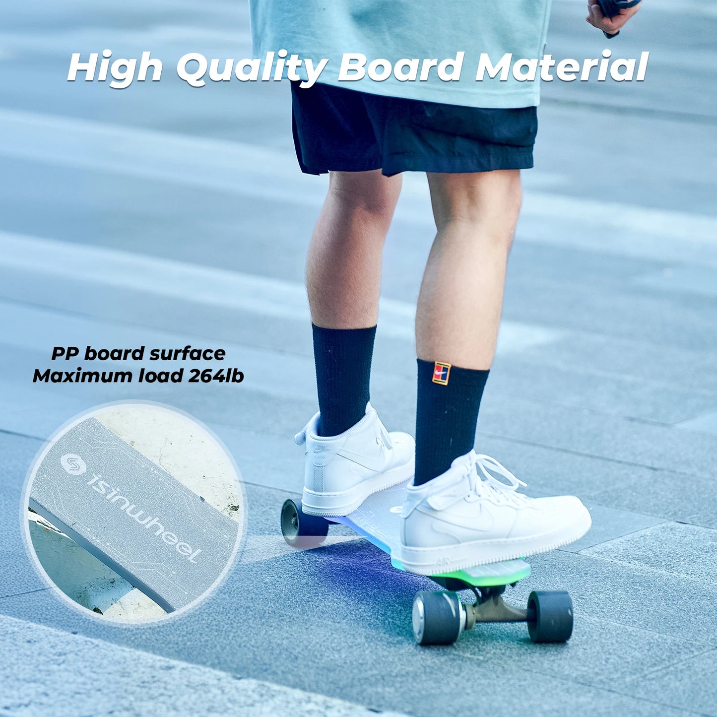 Remote Control Four-Wheel Electric Scooter For Adults 500W Motor Top Speed 19Mph Max Range 15Miles 25.2V 24.5AH Load 264Ibs